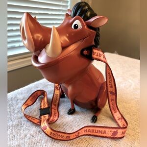 Disney Parks Pumba Popcorn Bucket new/ unused